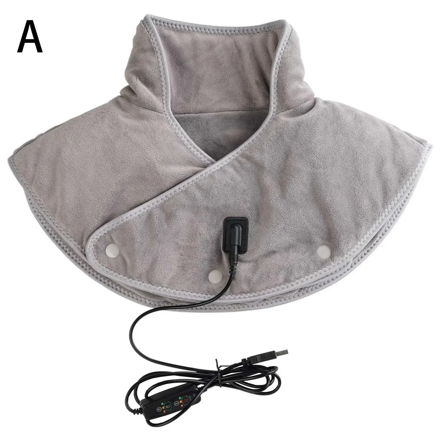 Revolutionary Electric Heating Neck and Shoulder Pad - Three Adjustable Heat Settings for Ultimate Relaxation and Pain Relief